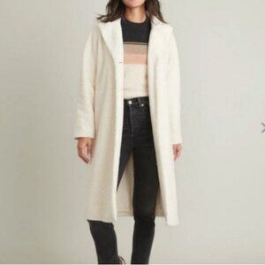 NWT Marine Layer Aspen Coat in Cream Size M